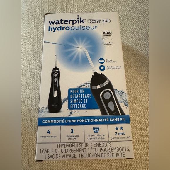 Waterpik water flosser cordless advanced 2.0 NWT - Picture 2 of 5